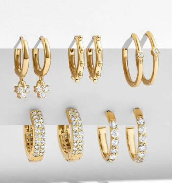 Pendientes casual