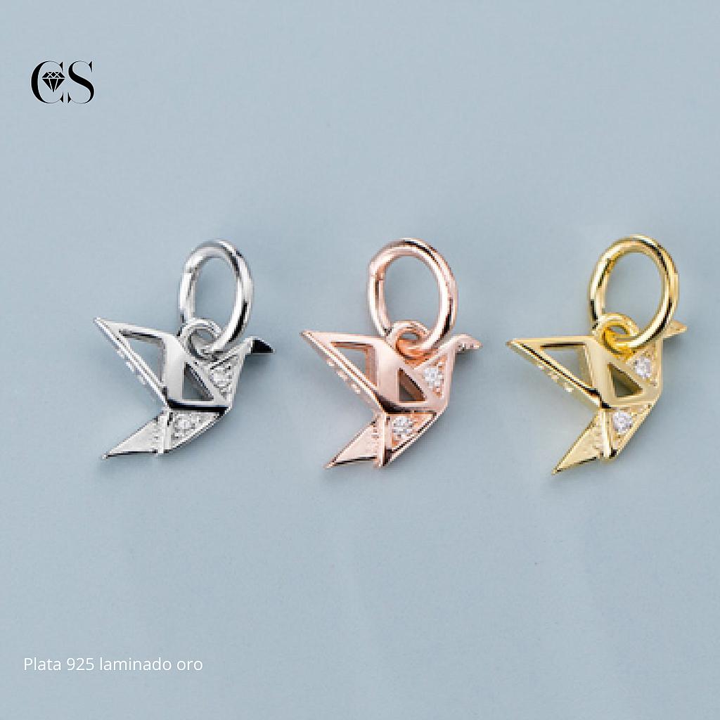 Dije ave/plata 925 GOLD/Disponible