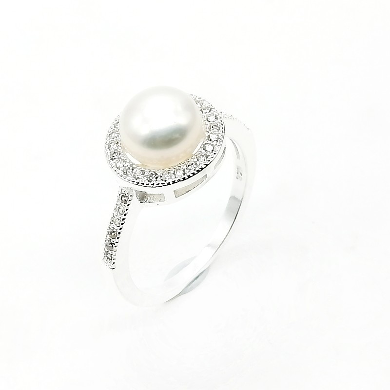ANILLO DE PERLA CULTIVADA SORTIJA