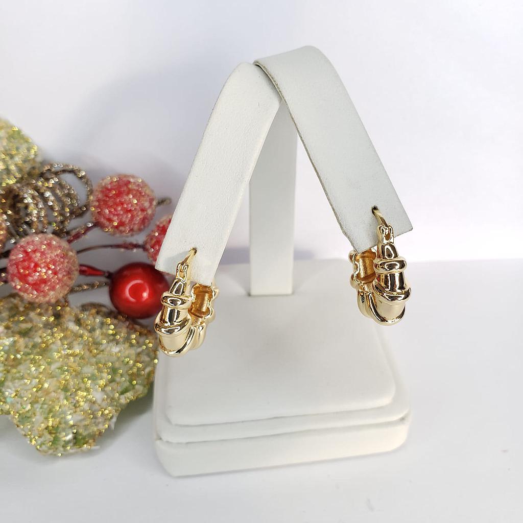 ARGOLLAS GOLD TRAQUELADA LAMINADO EN ORO 18K
