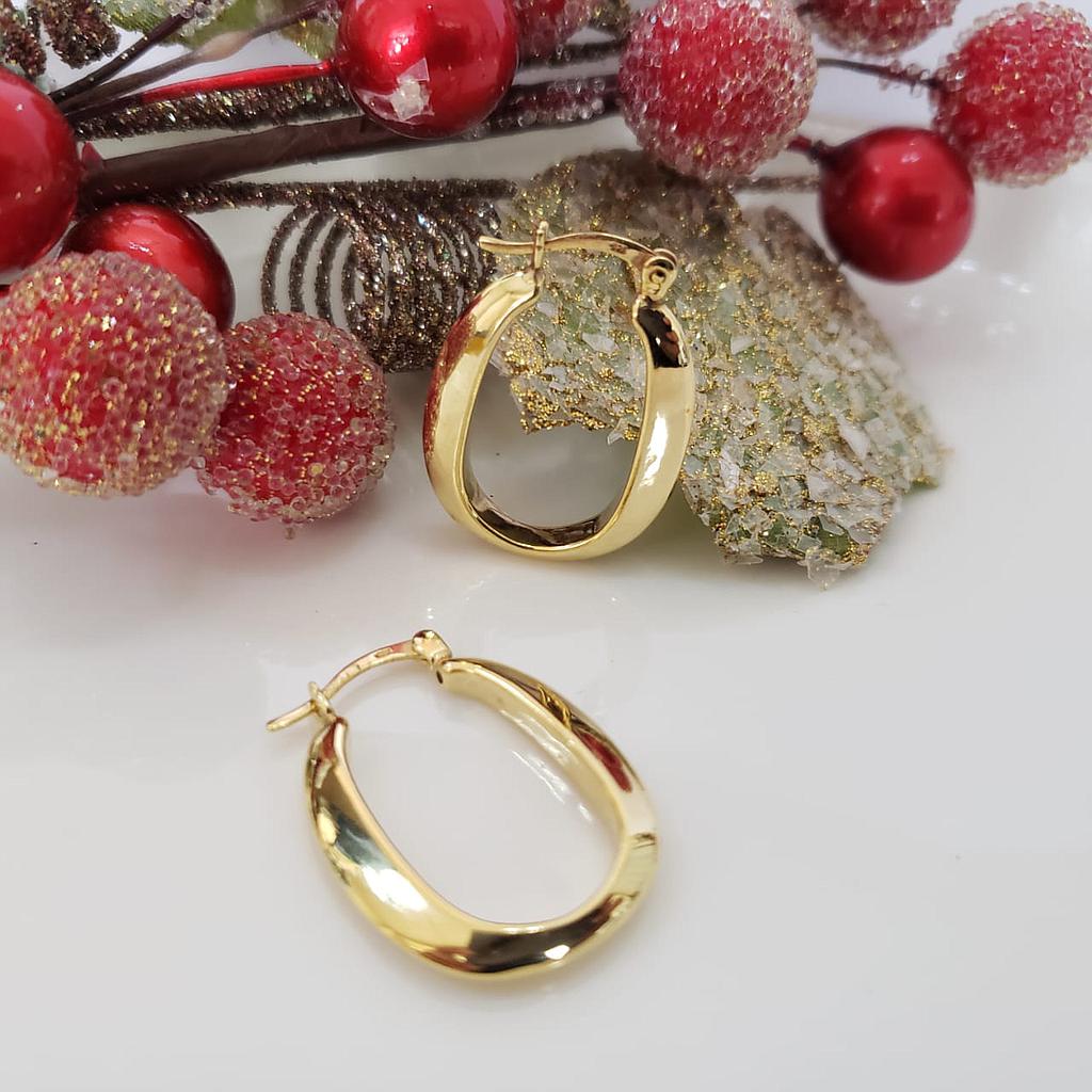 ARGOLLAS GOLD PLATA 925 Y BAÑO EN ORO 18K